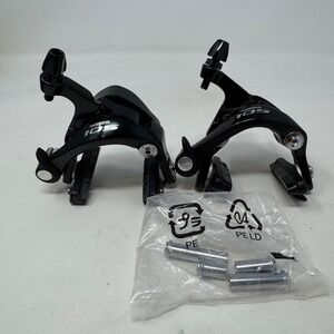 Shimano 105 BR-5800 Road Bike Brake Caliper Set Black Front and Rear Rim Brakes
